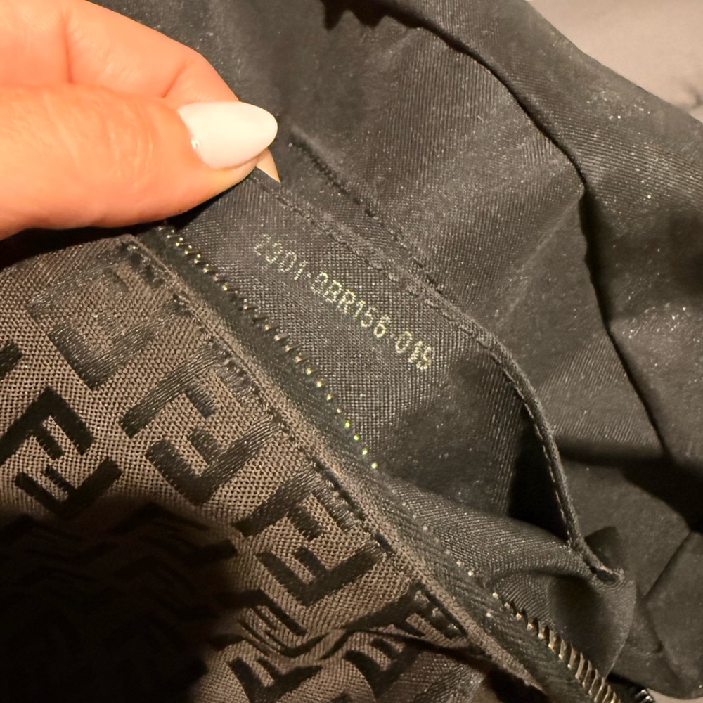 Fendi FF Monogram Brown Chain Shoulder Bag - Picture 11 of 11